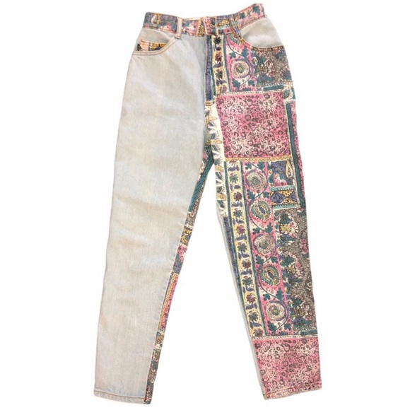 Levi's Denim - RARE VINTAGE BONGO High Waisted Paisley Print Jeans